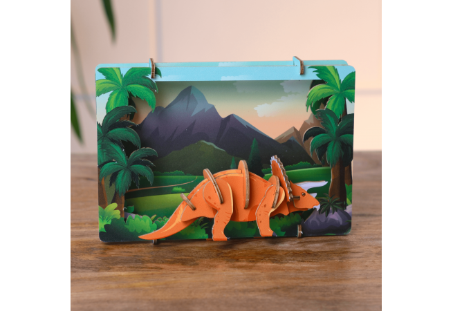 Fotos und Abbildungen von Dino Discovery 3D Puzzle Kit. ESC WELT.