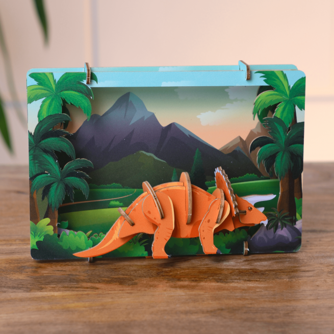 Fotos und Abbildungen von Dino Discovery 3D Puzzle Kit. ESC WELT.