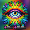 Fotos und Abbildungen von Eye puzzle 200 pieces. ESC WELT.