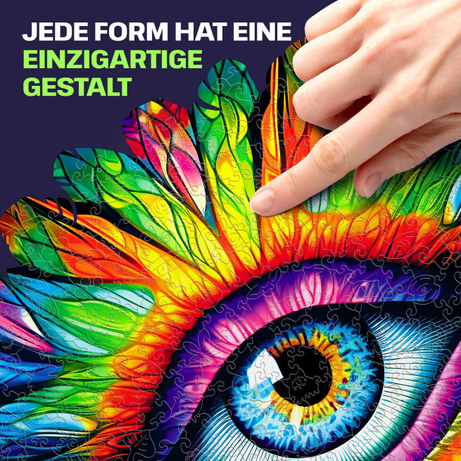 Fotos und Abbildungen von Eye puzzle 200 pieces. ESC WELT.