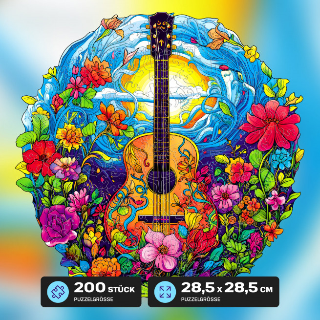 Fotos und Abbildungen von Guitar puzzle 200 pieces. ESC WELT.