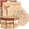 Fotos und Abbildungen von Wooden Secret MAZE BOX 3D PUZZLE BAUSATZ ZUM SELBERBAUEN. ESC WELT.