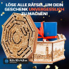 Fotos und Abbildungen von Wooden Secret MAZE BOX 3D PUZZLE BAUSATZ ZUM SELBERBAUEN. ESC WELT.
