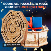 Fotos und Abbildungen von Wooden Secret MAZE BOX 3D PUZZLE BAUSATZ ZUM SELBERBAUEN. ESC WELT.