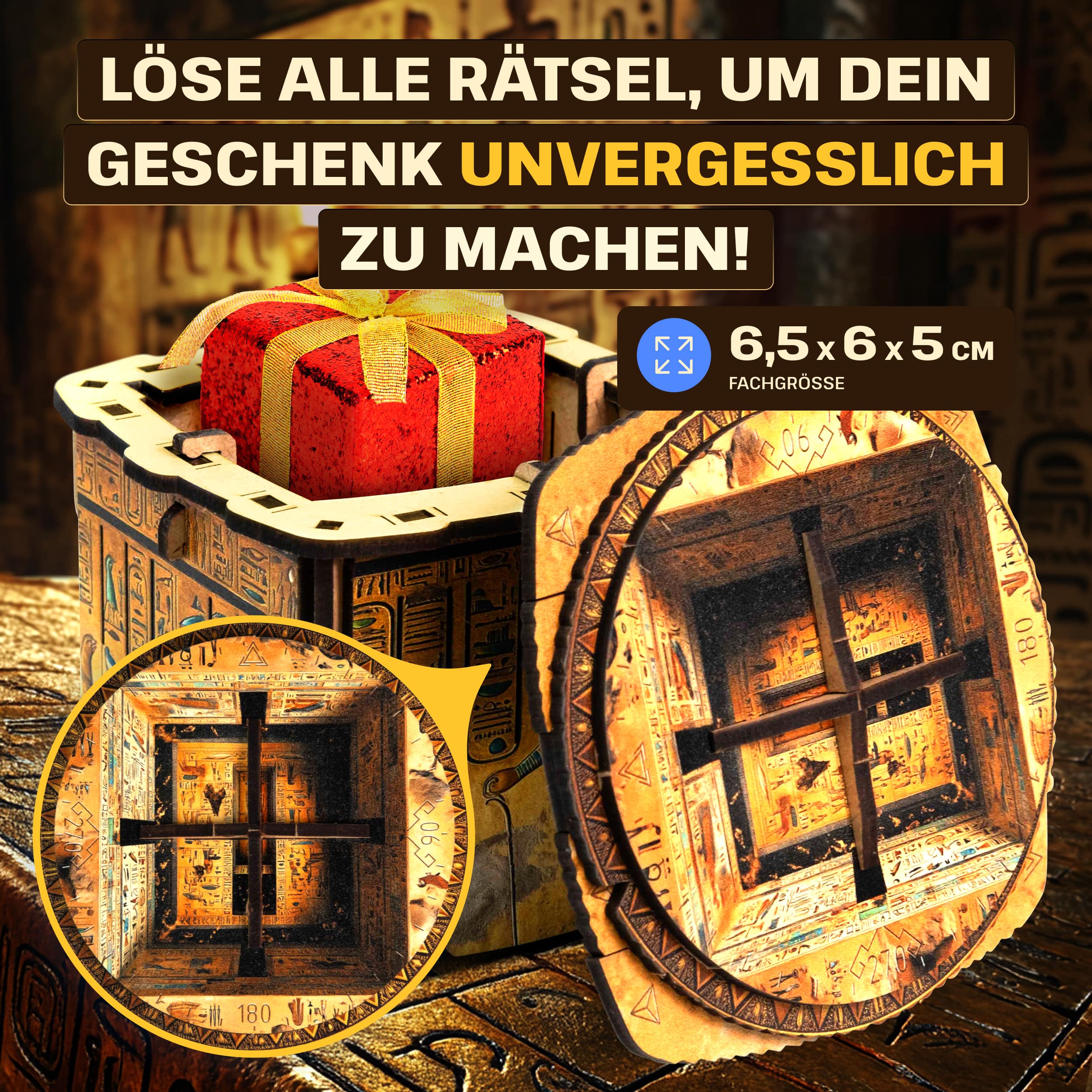 Fotos und Abbildungen von Art Secret Lock Box. ESC WELT.