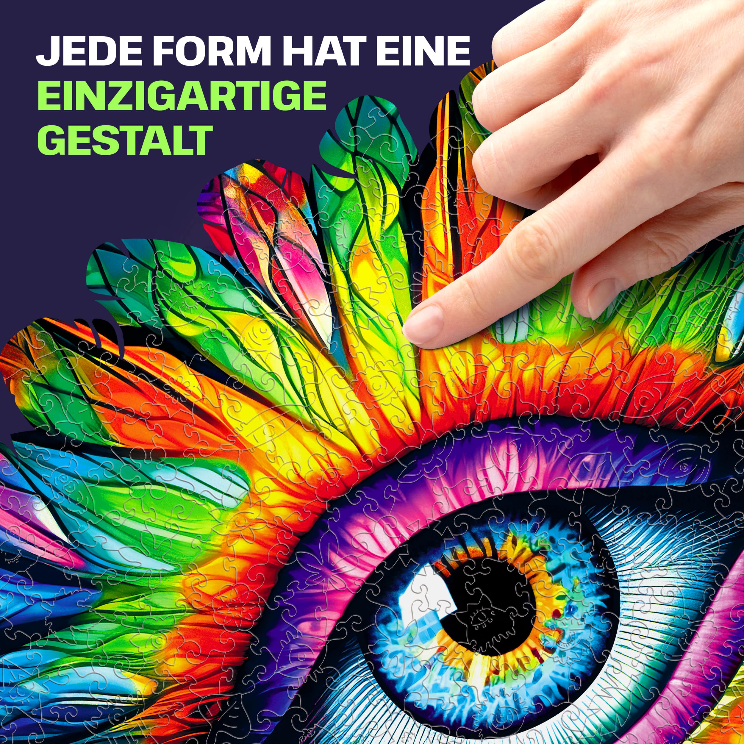 Fotos und Abbildungen von Eye puzzle 300 pieces. ESC WELT.