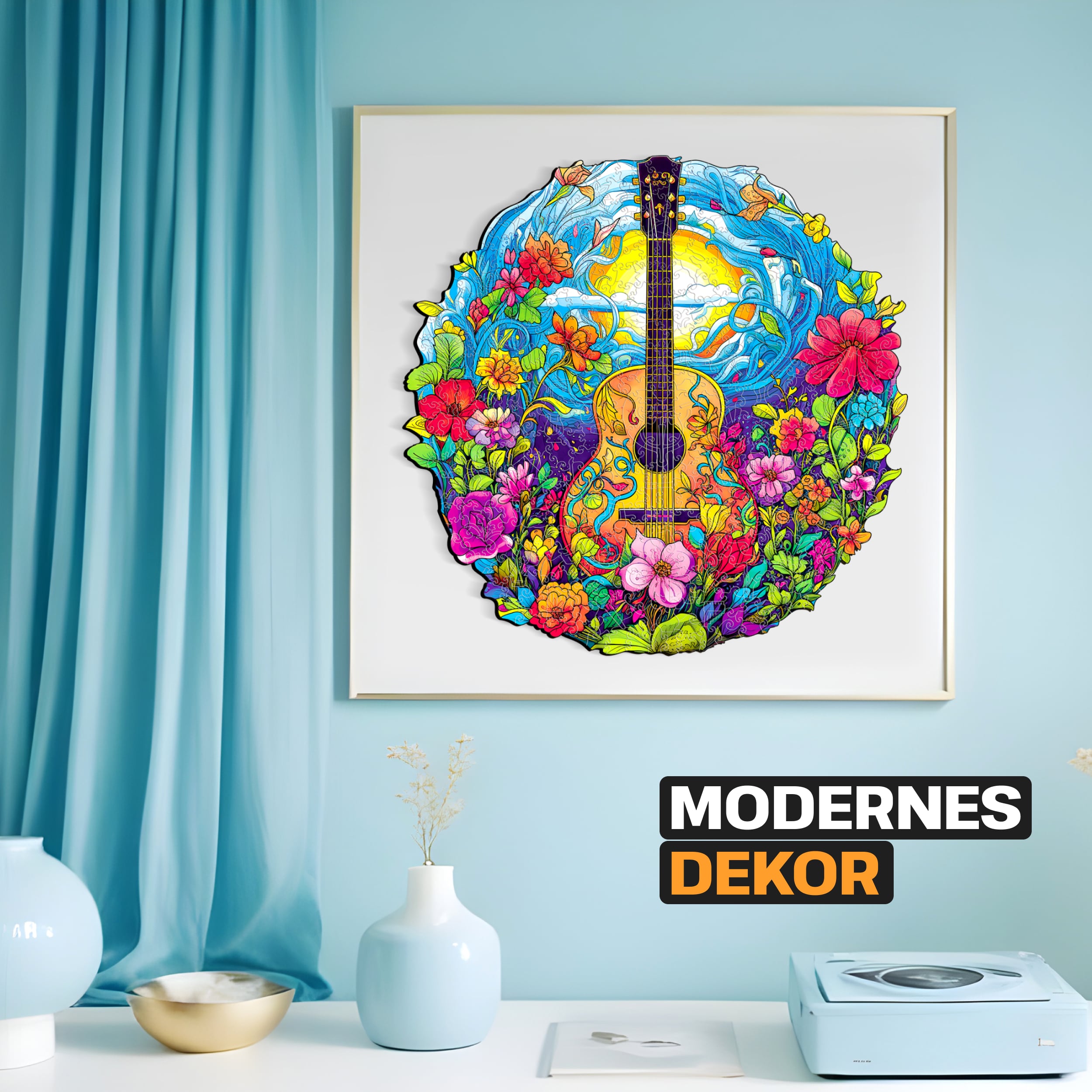 Fotos und Abbildungen von Guitar puzzle 300 pieces. ESC WELT.