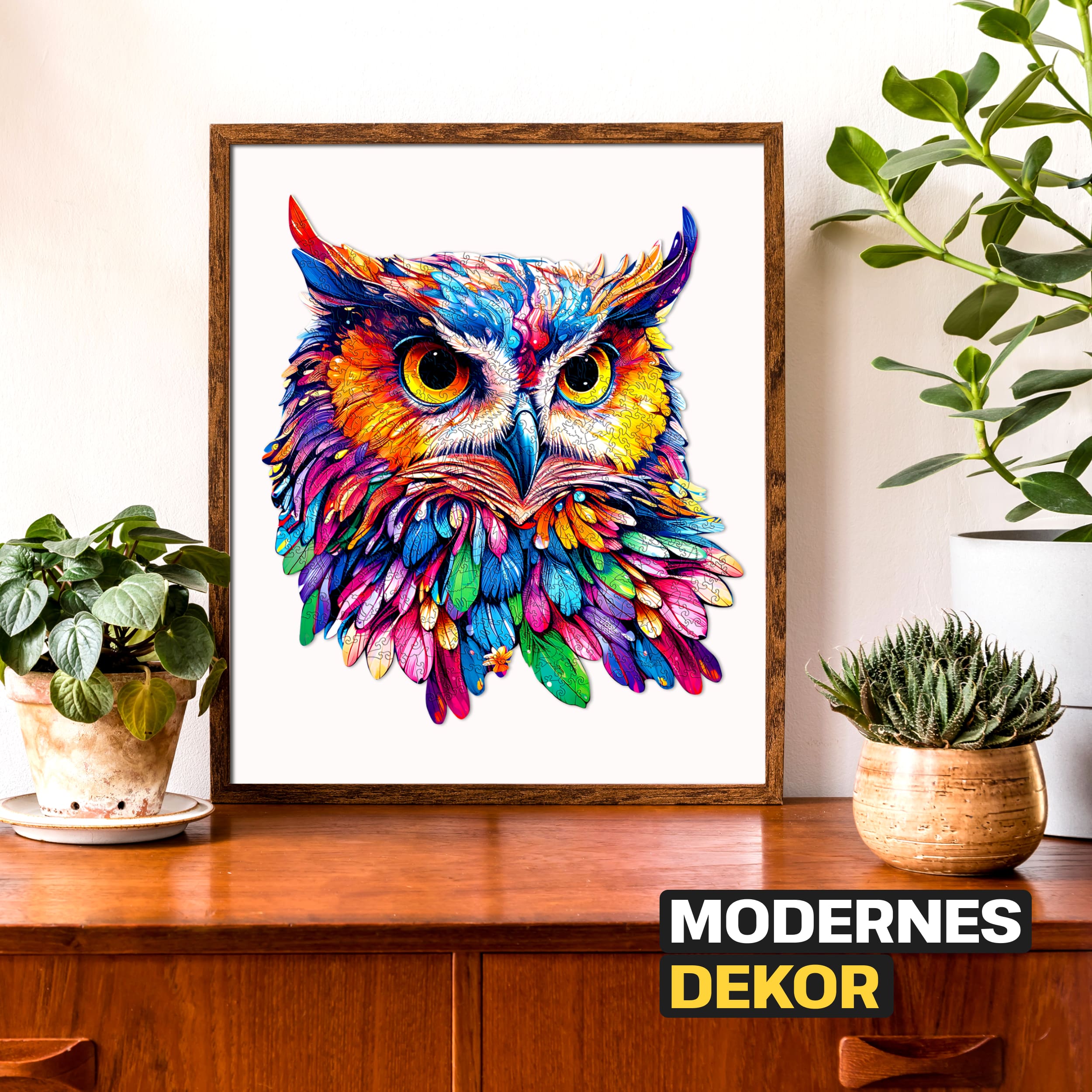 Fotos und Abbildungen von EULE PUZZLE 200  Teile. ESC WELT.