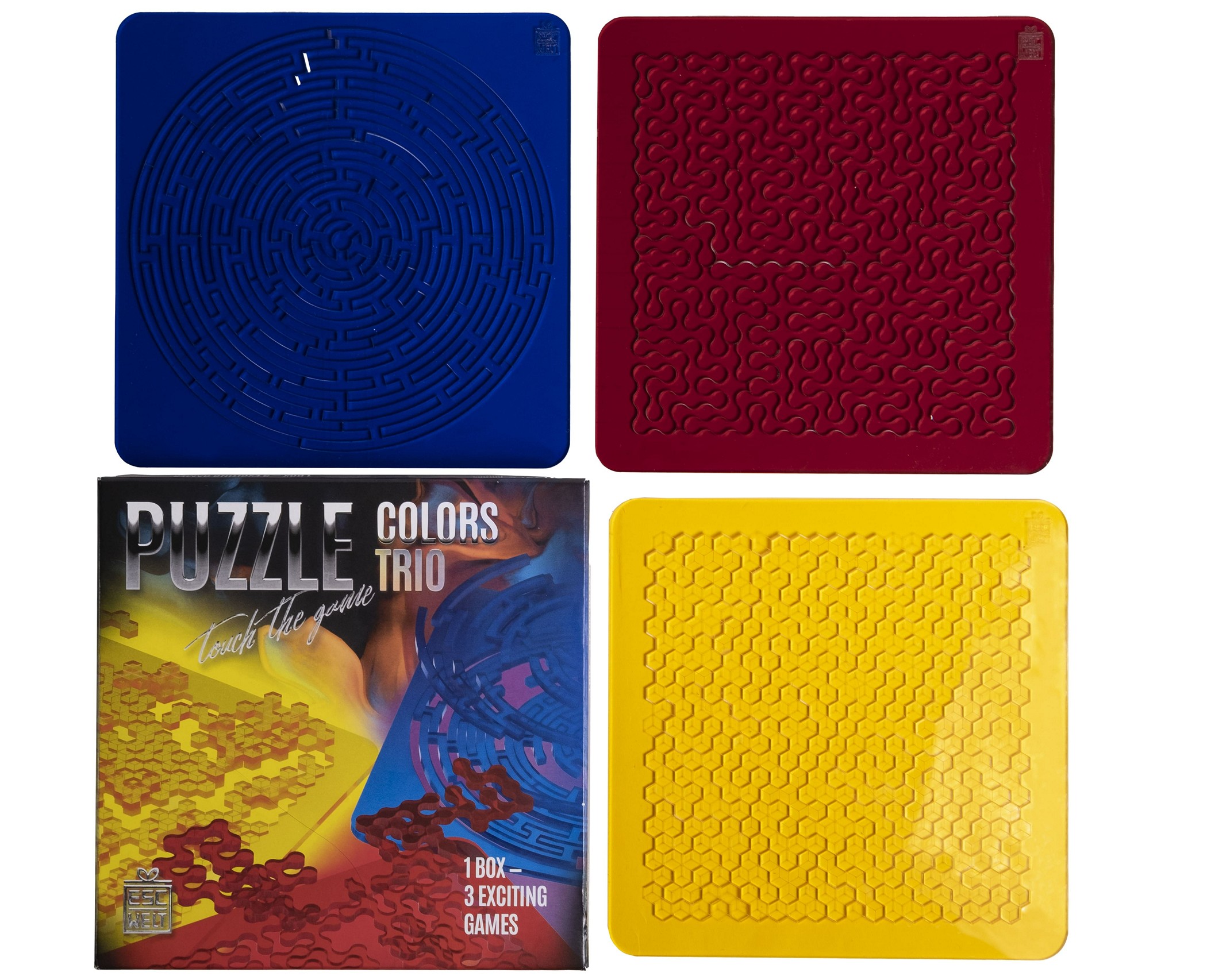 Fotos und Abbildungen von Puzzle: Colors TRIO. ESC WELT.